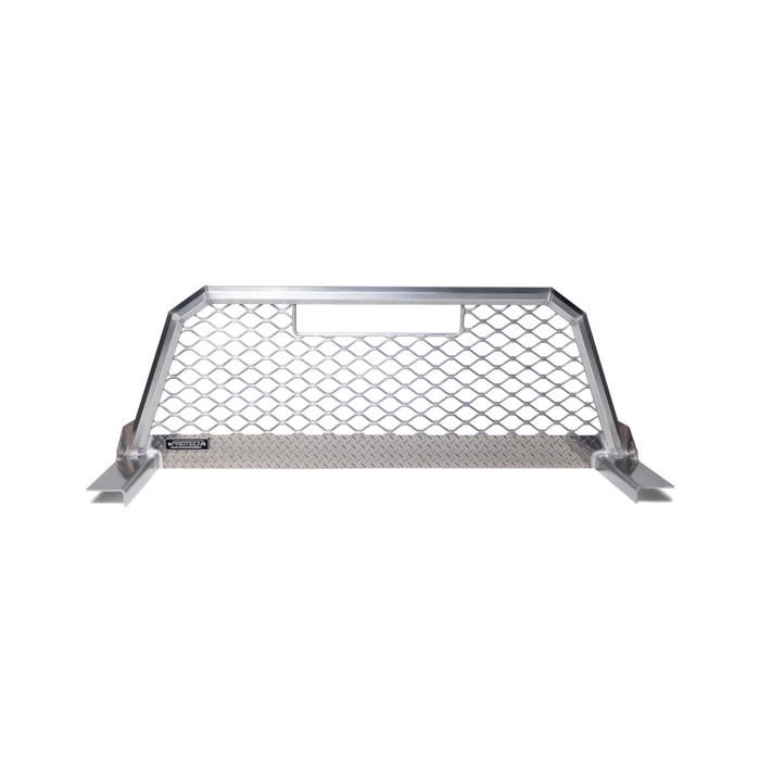 ProTech Headache Rack - 20+ Chevy Silverado Hd/Gmc Sierra Hd, Mesh 24Leg Bright Aluminum Model 57-6470-24