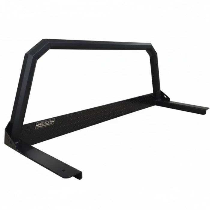 ProTech Headache Rack - 99-16 Ford Sd, No Mesh 24Leg, Matte Black Model 57-6837-24-TB