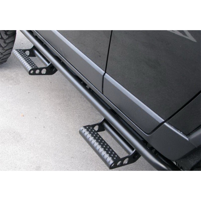 N-Fab RKR Step System Textured Black Steel Model T224RKRCCS4