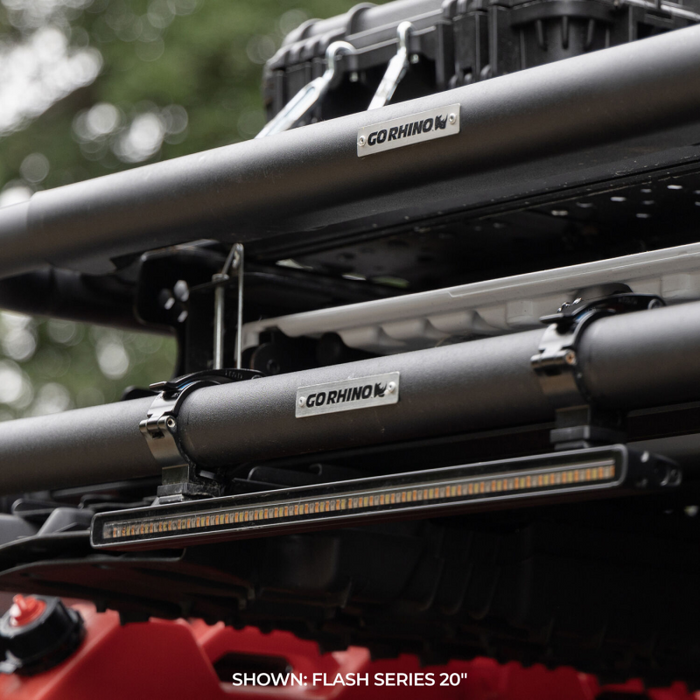 Go Rhino Flash Series 30" Multi-Function Slim LED Light Bar White/Amber/Red Model 750003014CBS