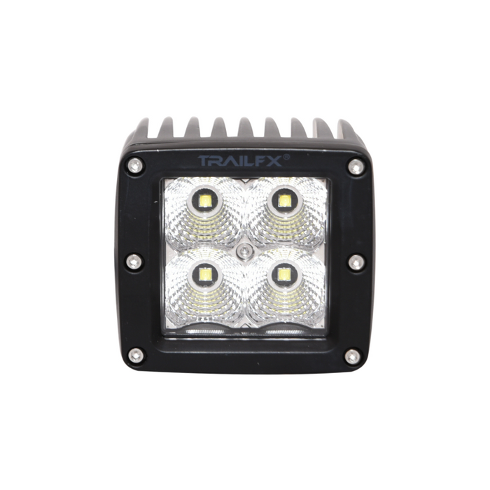 TrailFX 2X2 Square 4X5W Flood Single Model 2X2CF