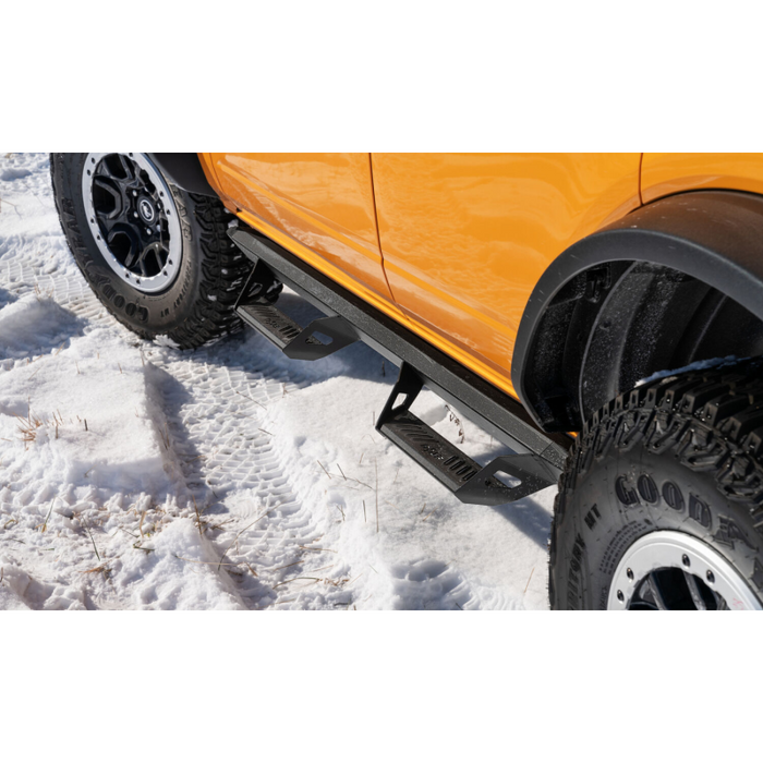 N-Fab Predator Pro Side Steps Textured Black Aluminum Model PRF2172B-TX