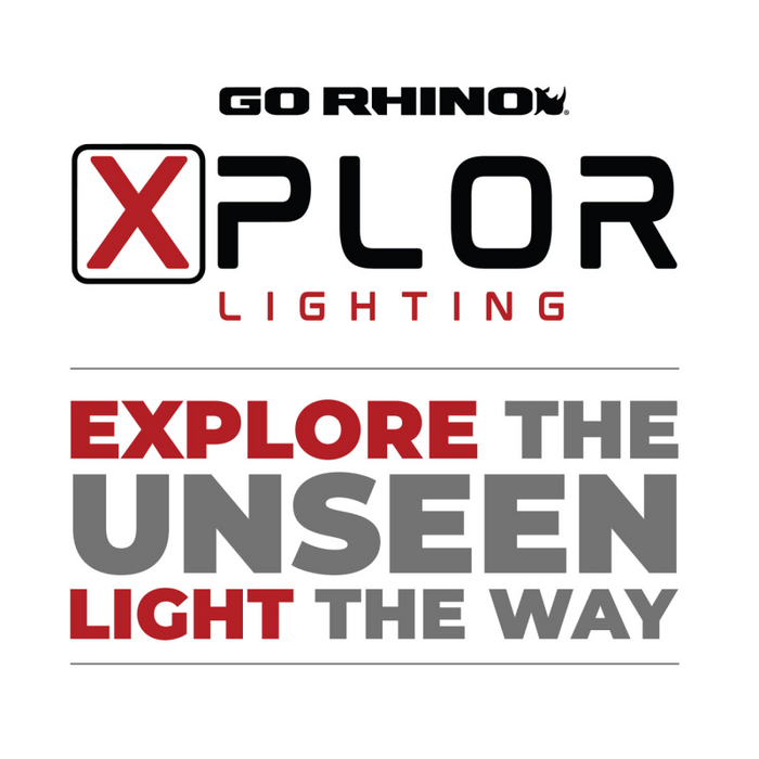 Go Rhino Bright Series 5" Rectangular LED Flood Lights, Pair Model 751800523FCS