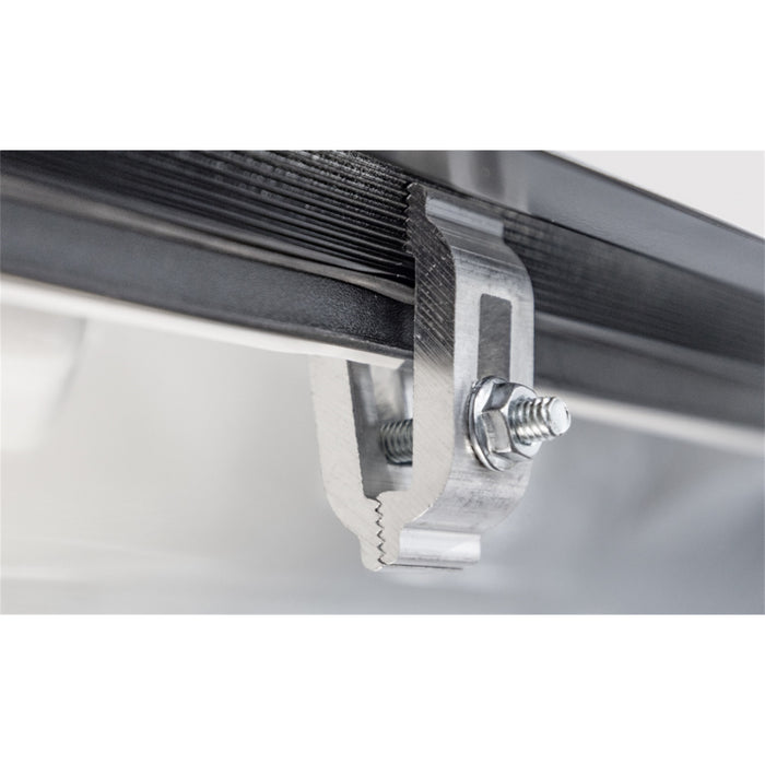 Access LOMAX™ Hard Tri-Fold Cover Black Urethane Finish Single Rail Model B3050079