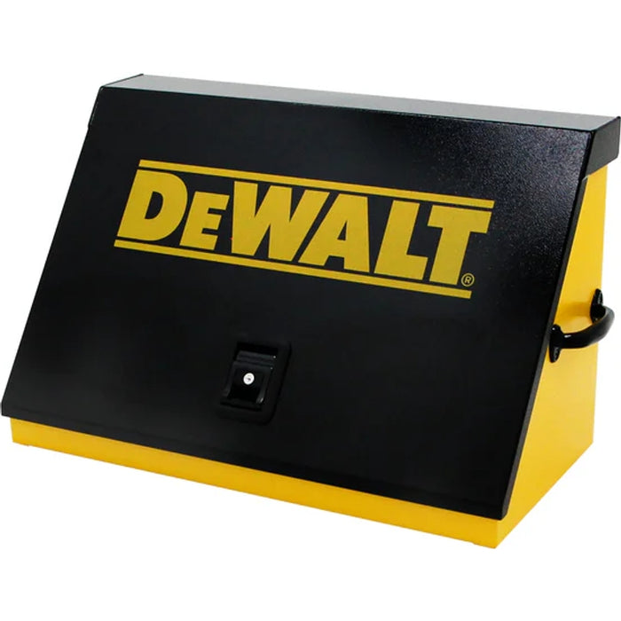 Montezuma 30 x 15 In. Steel Triangle® Toolbox Yellow/Black Top Mount Toolbox DXTB30BY