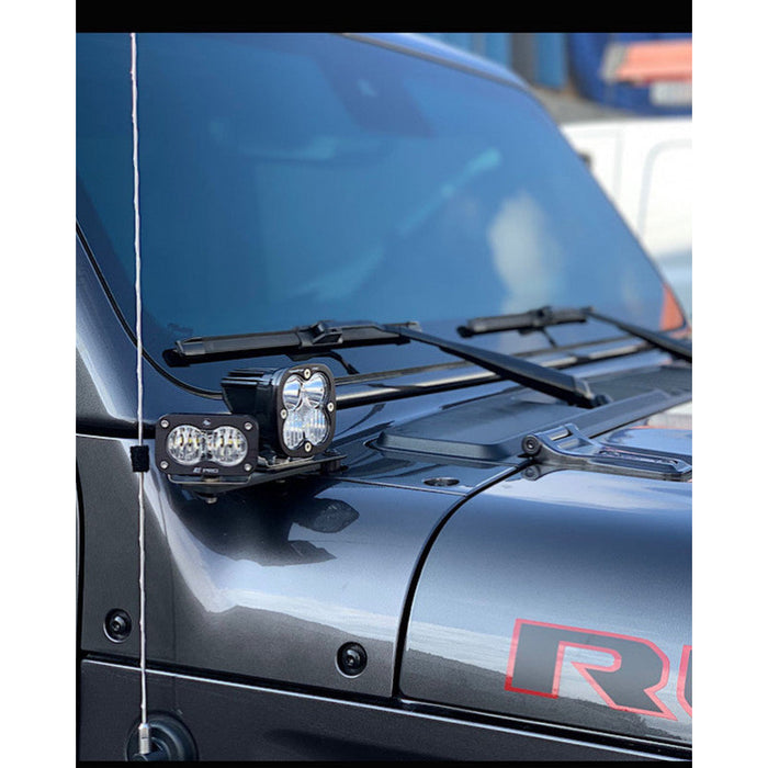 Rago Fabrication Ditch Light Bracket Extensions - Pair Model RACCDITEXT