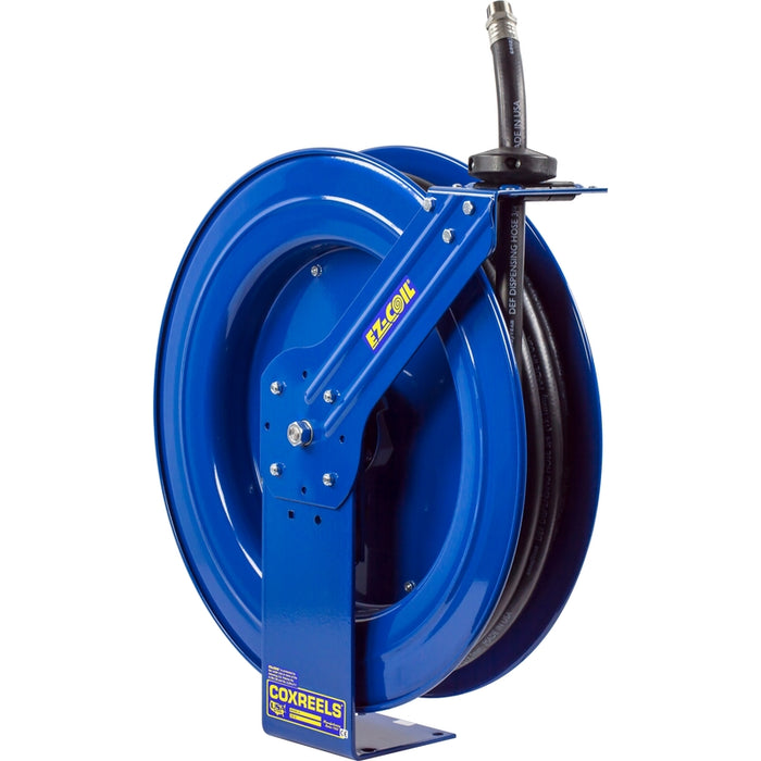 Coxreels EZ-SH DEF Series Safety System Spring Driven DEF Hose Reel 3/4 in. x 25 ft. 300 PSI With Hose - Model EZ-SH-525-DF-BBX