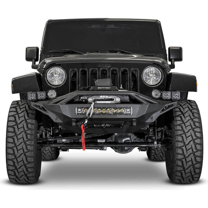 Addictive Desert Designs 07 - 18 Jeep Wrangler JK Stealth Fighter Front Bumper Model F951232080103