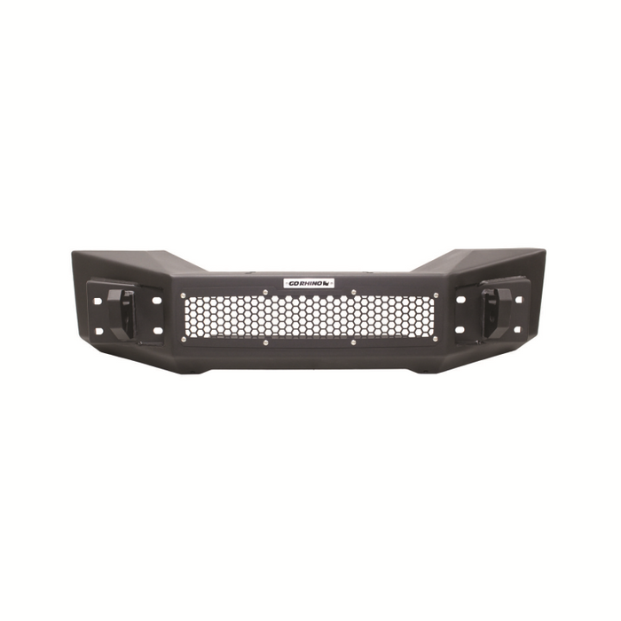 Go Rhino Rockline Winch-Ready Front Stubby Bumper For Jeep Model 331100T