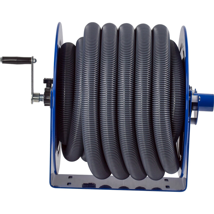 Coxreels V100 Series Vacuum Only Direct Crank Rewind 1-1/2/2 in. x 35 ft. - No Hose Model V-117H-835