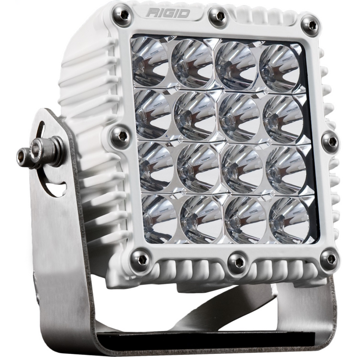 Rigid Industries Q-Series PRO LED Light, Flood Optic, White Housing, Single Model 245113