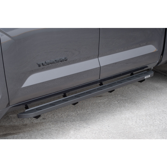 Go Rhino RB10 Slim Line Running Boards with Mounting Brackets Kit Crew Max Model 63443687SPC