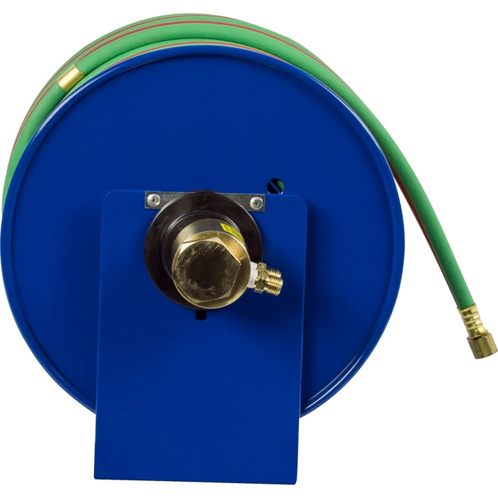 Coxreels 100W Series Welding Hand Crank Hose Reel 1/4 in. x 200 ft. T-Grade 200 PSI - Hose Included Model 117WT-1-200