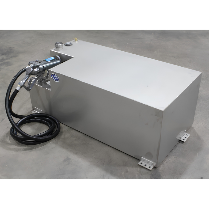 Boyd Welding Stainless Steel 75 Gallon 48x24x18 Tank With GPI 15GPM Pump Driver Side Only Model 13013-SS-DP
