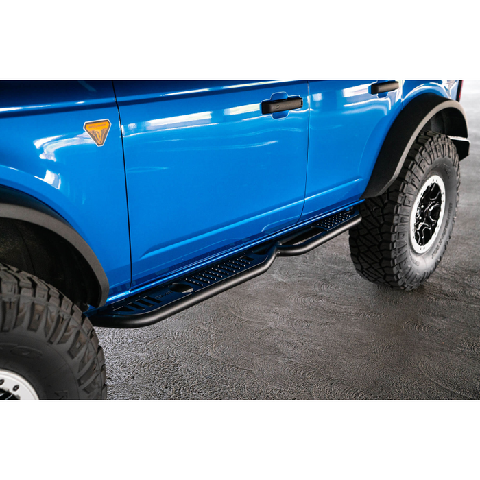 DV8 Offroad 4-Door OE Plus Series Running Boards Model SRBR-02