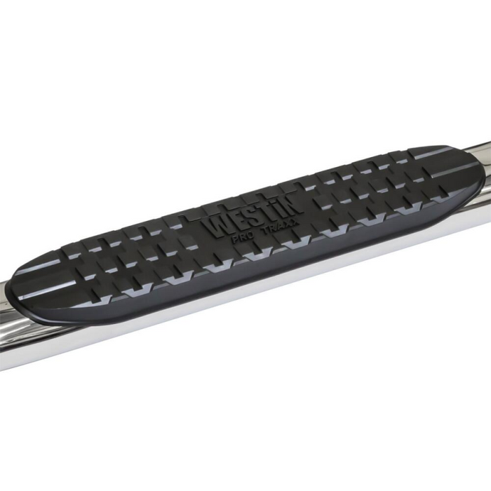 Westin PRO TRAXX 4 Oval Step Nerf Bars Polished Stainless Steel For Super Cab Model 21-21310