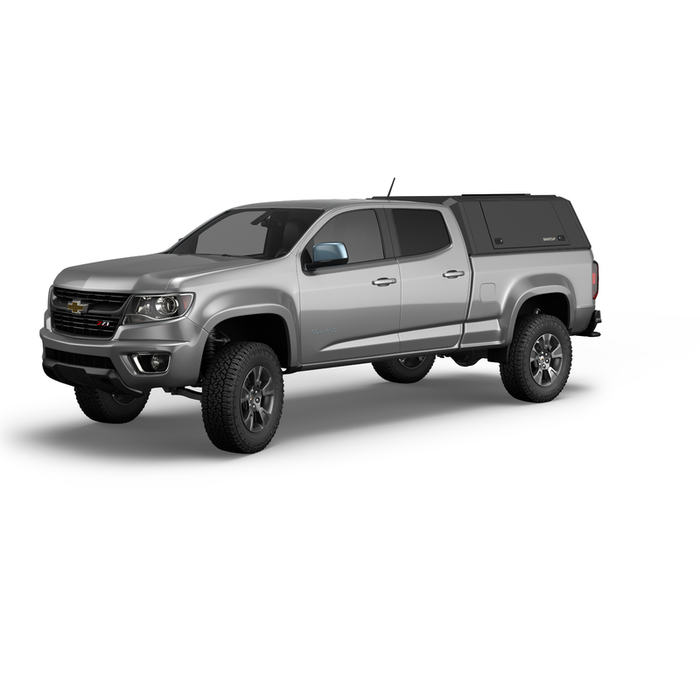 SmartCap Matte Black Truck Bed Cap EVOa Adventure Series w/ Horizontal Locks Model EA0106-MB