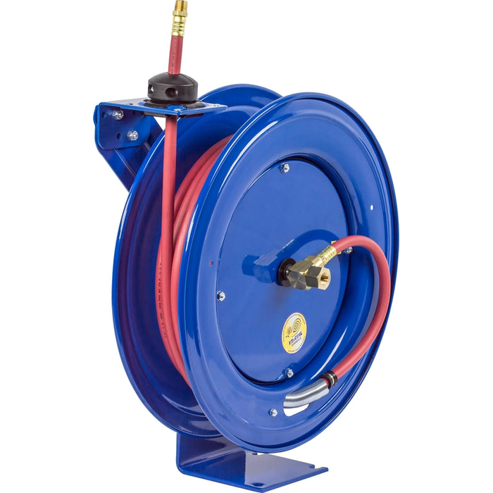 Coxreels EZ-SH Series Safety System Spring Driven Hose Reel 1/2 in. x 50 ft. - Hose Included 300 PSI Model EZ-SH-450