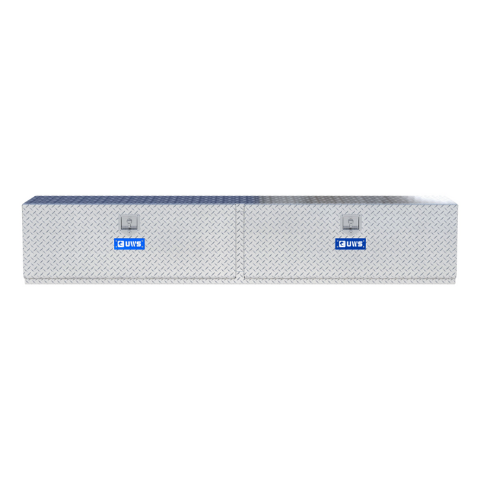 UWS Bright Aluminum 96" Double-Door Underbody Tool Box Model TBUB-96