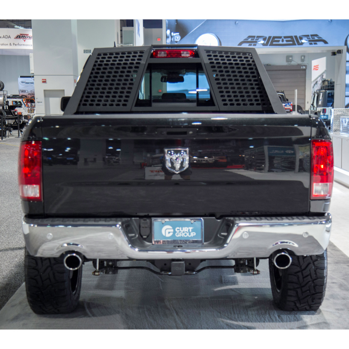 ARIES Switchback Black Aluminum Headache Rack, Fits Select Dodge, Ram 1500, 2500, 3500 Model 1110111