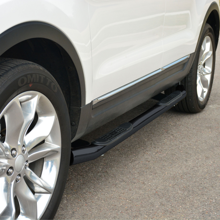 ARIES 3" Round Black Steel Step Nerf Bars Model 203041