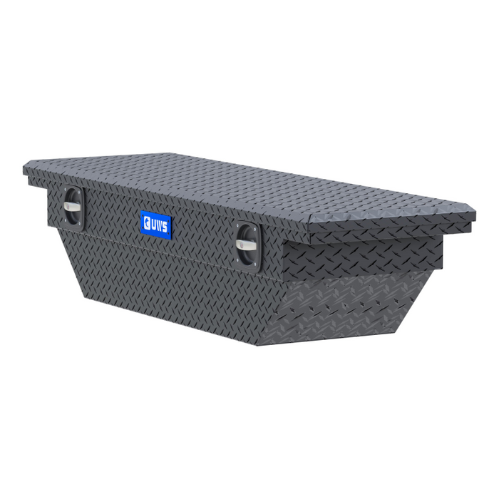 UWS Secure Lock Angled Tool  Box - Low Profile Model SL-63-A-LP-MB