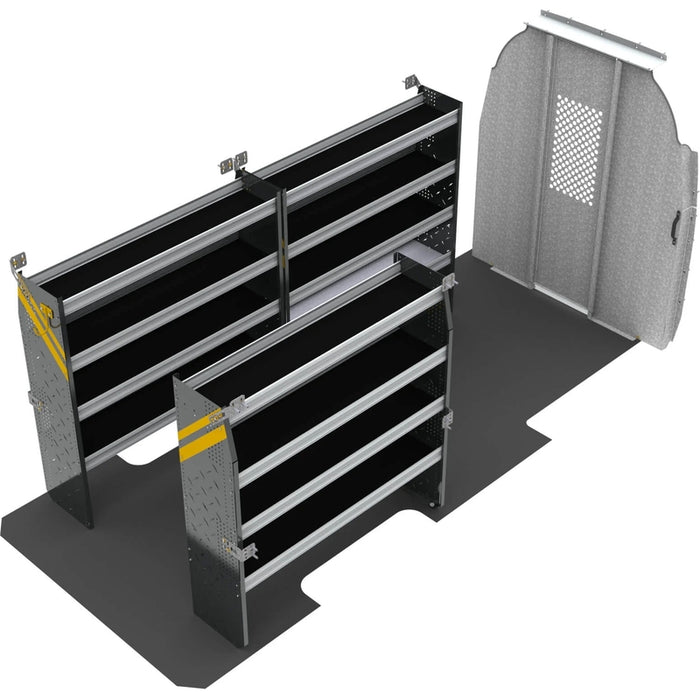 Ranger Design Contractor Van Shelving Package for Mercedes Sprinter High Roof 170" Wheelbase Model DHL-10
