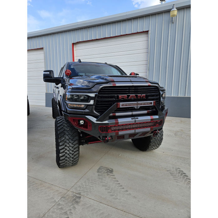Bodyguard A2 Front Sport - W/O Sensor Cutouts W/O Mesh Grille With Camera Harness + Pod Bare Metal Model CCR19BNBNB