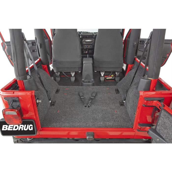 Bedrug Jeep Bedrug Rr Kit W/O Gussets 4Pc Cargo Kit Model BRCJ81R