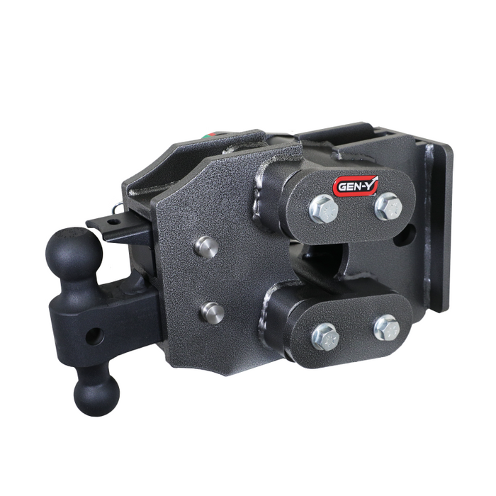 GEN-Y VICTORY LANE TORSION-FLEX Channel Mount Class C Motorhome Hitch 5.5K - 7.5K TW 32 Towing 40K Pintle Capacity Model GH-10083
