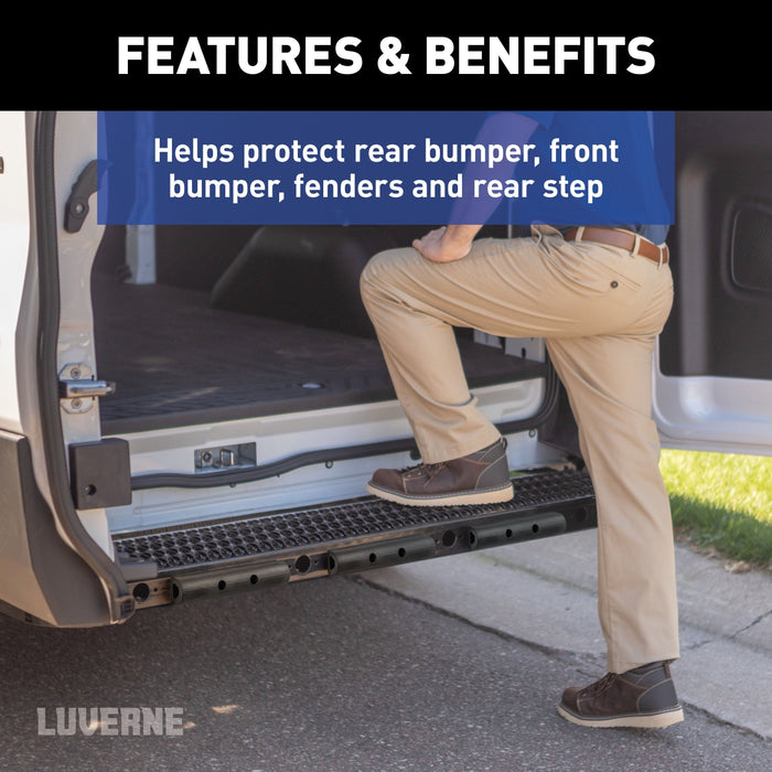 Luverne 10" Universal Rubber Bumper Strips (3-Pack) Model 2090615-3