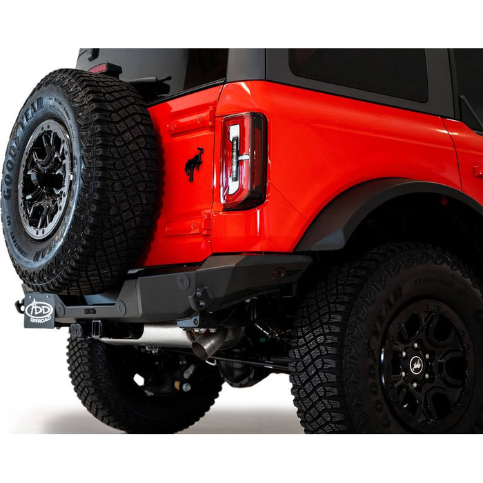 Addictive Desert Designs 21 - 23 Ford Bronco Rock Fighter Rear Bumper Model R23012NA01NA