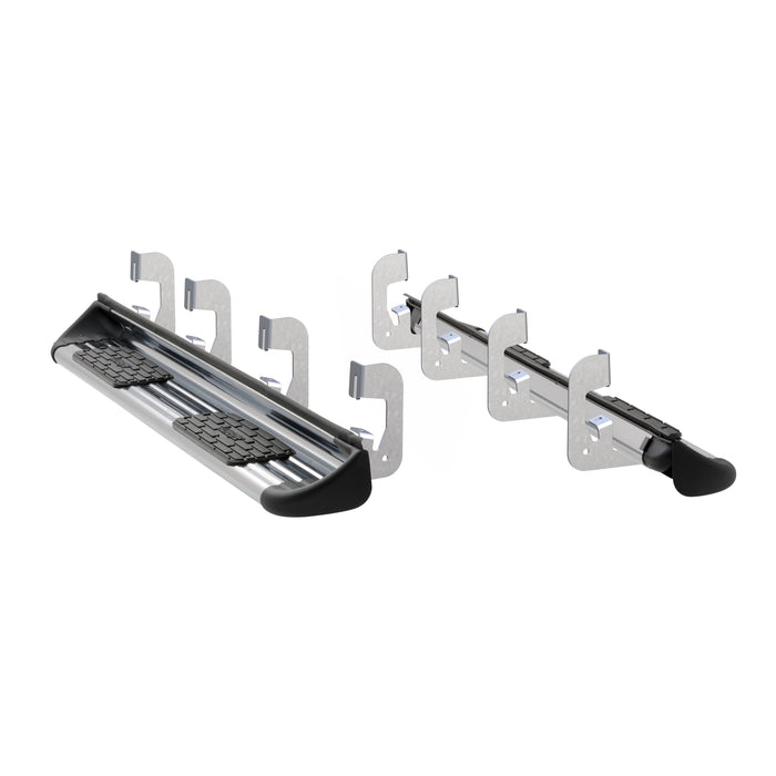 Luverne Polished Stainless Steel Side Entry Steps Select Silverado Sierra Crew Cab Model 480743-581443