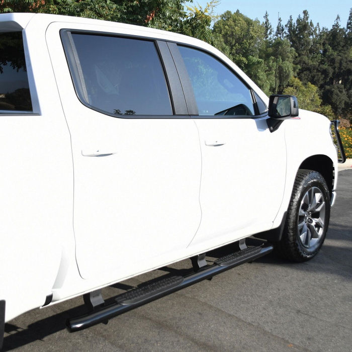 Westin PRO TRAXX 4 Oval Step Nerf Bars Black Steel Model 21-24135