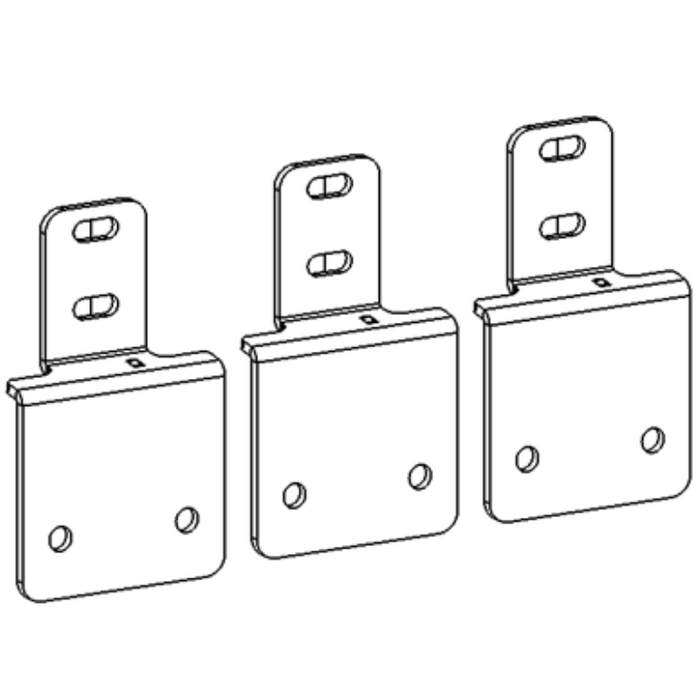 Go Rhino Dominator Xtreme D1 D2 D6 DSS DT Side Steps MOUNTING BRACKETS ONLY Model D64346TK