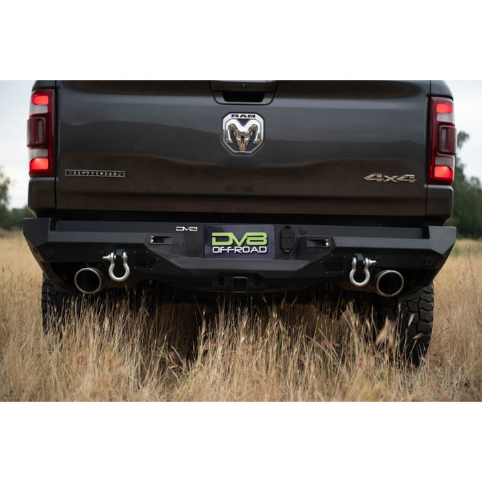 DV8 Offroad 2019-2024 Ram 1500 non-Rebal Spec Series Rear Bumper Model RBDR1-03
