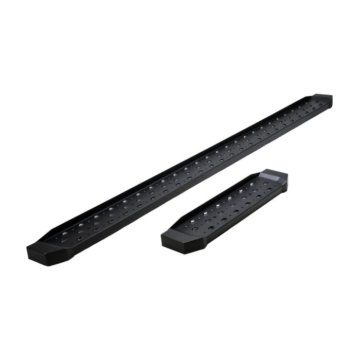 TrailFX Utility Van Running Boards Black Steel Model RBV10B