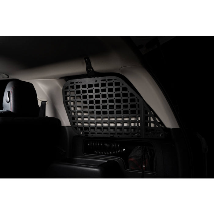 Rago Fabrication 2010-2023 5th Gen Toyota 4Runner Molle Storage Panel System Pair Model R1017T4RUMSP-DM