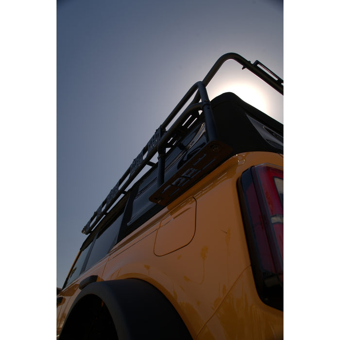 Smittybilt SRC Roof Rack - Textured Black (21+ Bronco 4DR) Model 78717