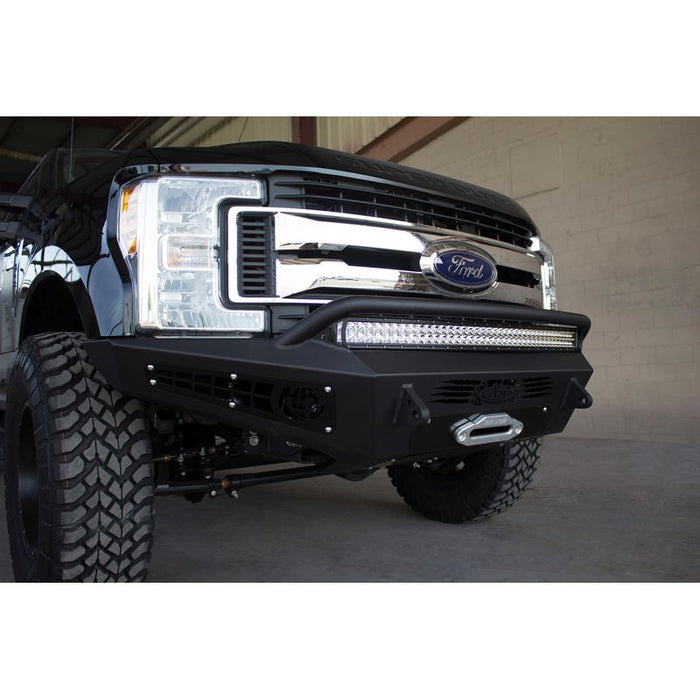 Addictive Desert Designs 17 - 19 Ford Super Duty HoneyBadger Front Bumper Model F167382840103