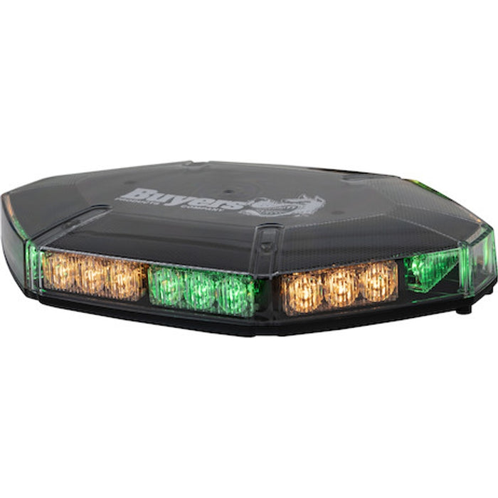 Buyers Products Amber/Green Hexagonal 30 LED Mini Light Bar Model 8891109