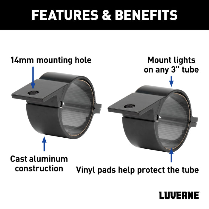 Luverne 3" Accessory Mounting Tabs Model 390103