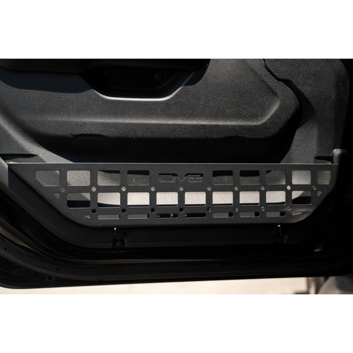 DV8 Offroad 2018-2025 Jeep Wrangler JL, JLU Slim Front Door ONLY Molle Pockets Model MPJL-07