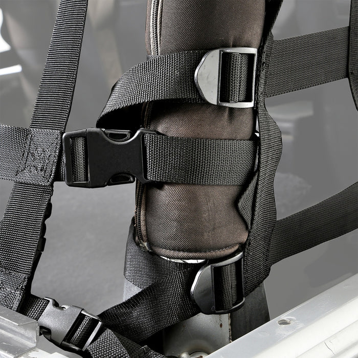 Smittybilt C-RES2 HD Cargo Restraint System - 2" Black Diamond Web (97-06 TJ) Model 561135