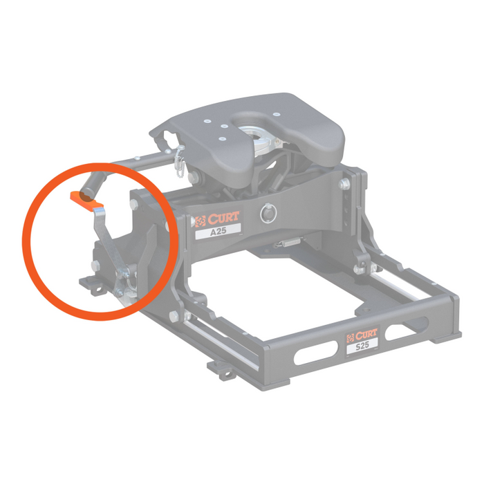 CURT Replacement S-Series 5th Wheel Slider Handle Model 19107