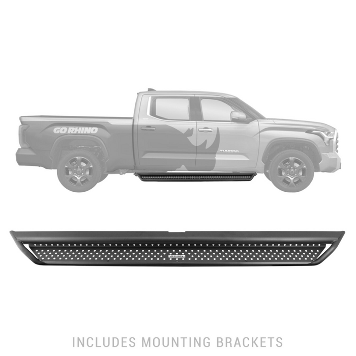 Go Rhino Dominator Xtreme D1 Running boards with Rocker Panel Mounting Kit Model D14439T