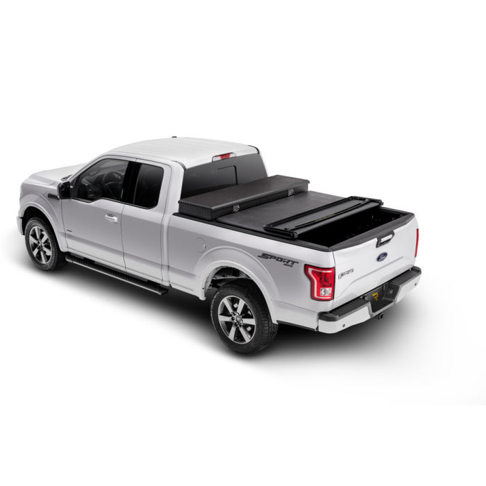 Extang Trifecta Toolbox 2.0 Tonneau Cover - Black - Leather Grained Vinyl - 2017-2023 Ford F-250/350 8' 2" Bed Model 93488