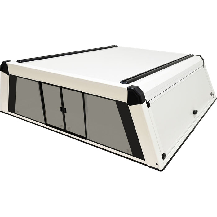 Westin EXP Truck Cap with Sliding Front Glass Gloss White Model 16-13950S