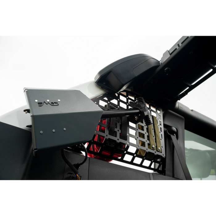 DV8 Offroad 2021-2026 Ford Bronco 4-Door HardTop Only Pocketed Rear Window Molle Panels Model MPBR-08