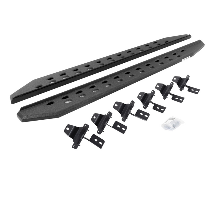 Go Rhino RB20 Slim Line Running Boards with Mounting Bracket Kit Model 69450673ST